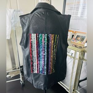 Sunset and Spring oversized vest MINT